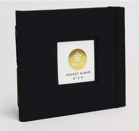 img 3 attached to 🖤 Black Kinsho Pocket Albums, 4 x 4