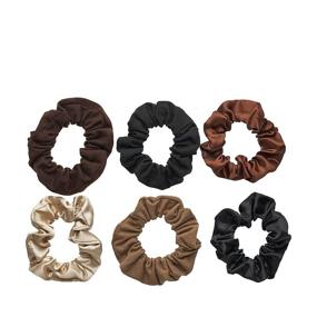 img 1 attached to 🌙 Goody Styling Essentials Ouchless Scrunchies, Starry Night, Pack of 6