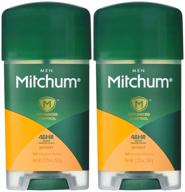 💪 mitchum men's super sport clear gel antiperspirant & deodorant - 2.25 oz (2-pack) logo
