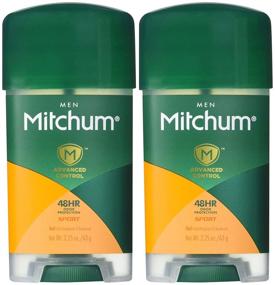 img 2 attached to 💪 Mitchum Men's Super Sport Clear Gel Antiperspirant & Deodorant - 2.25 oz (2-Pack)