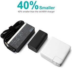 img 3 attached to 💡 65W ELECJET USB C Fast Charger - Pocket-Sized PD GaN Wall Charger for MacBook 13, iPhone 12, iPad Pro - Compatible with MacBook 60W, Dell Lenovo 65 Watt Laptop, Samsung 45W USBC Super Fast Charger