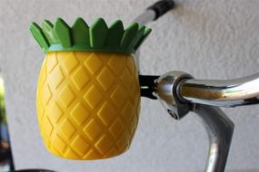 img 2 attached to 🍍 Pineapple Express BikeCupHolder: Perfect Beach Cruiser & Commuter Bicycle Accessory for Handlebar Convenience