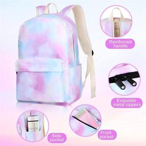 img 3 attached to 🎒 Stylish Lightweight Fashion School Backpacks for Students