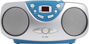 img 3 attached to Meet the Sylvania SRCD243: A Powerful Portable CD Player with AM/FM Radio and Boombox in Blue
