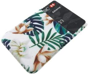 img 1 attached to 🌴 uCOLOR Two Pack Phone Card Holder: Stylish Stretchy Lycra Wallet Pocket for iPhone, Samsung Galaxy & Android Smartphones - Palm Tree Flowers Design