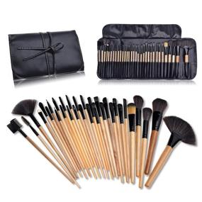 img 4 attached to Makeup Brush Professional Grooming Premium