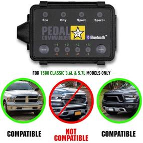 img 4 attached to Pedal Commander PC31 for RAM 1500 Classic - Express, Tradesman, Warlock (2019 and Newer) - 4th Gen Only - Throttle Response Controller (Fits 3.0L, 3.6L, 5.7L)