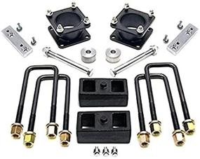 img 4 attached to 🚗 Enhanced Lift Kit for Toyota Tundra TRD / SR5 / Rock Warrior - ReadyLift 69-5276 3" Front / 2" Rear SST Kit