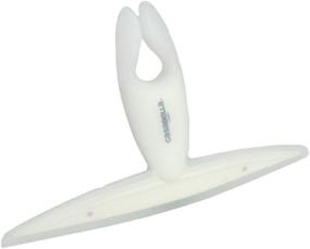 img 1 attached to 🧼 Casabella White Clip-On Silicone Squeegee - 10-1/8&#34; x 1-1/4&#34; x 6-3/4&#34; h - Best for Efficient Cleaning