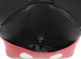 img 2 attached to 🐭 Disney Mickey Mouse 3D Domed Ears Crossbody Purse - Boost Your Style