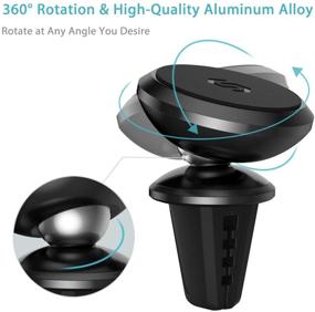 img 3 attached to 📱 Syncwire Magnetic Phone Car Mount: 360° Rotation Holder for iPhone 11 Pro, Samsung Galaxy S10, and More