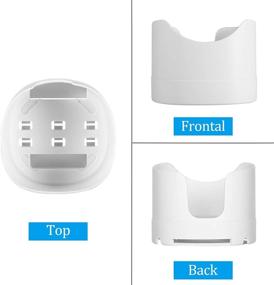 img 3 attached to Крепление STANSTAR для TP-Link Deco M4/S4 Mesh WiFi System - прочная консоль с устройством для управления проводами (3 штуки)