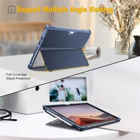 img 1 attached to Fintie Hard Case For Microsoft Surface Pro 7 Plus/Pro 7/ Pro 6/ Pro 5/ Pro LTE Tablet Accessories in Bags, Cases & Sleeves