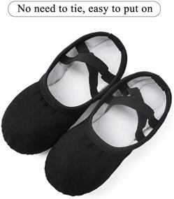 img 2 attached to Adorable STELLE Canvas Slippers: Perfect Leather Toddler Girls' Shoes
