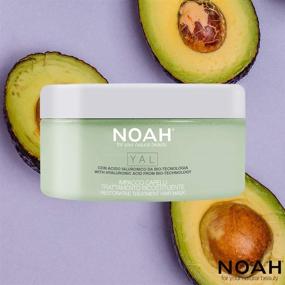 img 1 attached to 🧴 NOAH YAL Hair Mask with Hyaluronic Acid and Avocado Oil - Hydrating, Anti Aging, Repairing Hair Moisturizer - Sulphate Free, 6.76 fl.oz