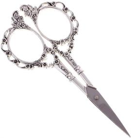 img 2 attached to 🔪 European Vintage Style Stainless Steel Precision Scissor for Embroidery Sewing Craft Artwork: Enhanced SEO