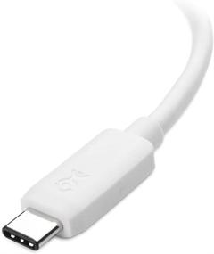 img 2 attached to Кабель Cable Matters USB C to USB адаптер: белый, длина 6 дюймов, USB-C к USB 3.0, совместим с функцией OTG.