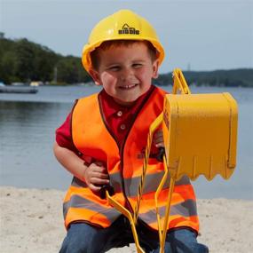 img 2 attached to 👷 High-Visibility Big Dig Safety Vest in Bright Orange for Enhanced Safety