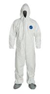 tyvek hooded coveralls in 2xl size - pack of 25 for maximum protection логотип