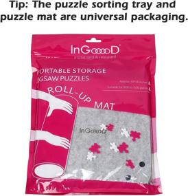 img 1 attached to 🧩 Ingooood Jigsaw Puzzle Sorting Accessory Kit - Perfect for Puzzle Organization and Sorting