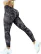 mooslover scrunch lifting leggings black tie dye sports & fitness logo