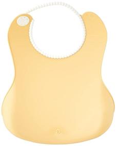 img 2 attached to 🍼 BABYBJÖRN Baby Bib, 2-Pack, Powder Yellow and Blue