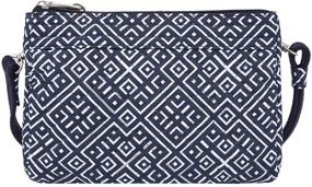 img 3 attached to Travelon Anti Theft Clutch Crossbody Cross Women's Handbags & Wallets in Crossbody Bags