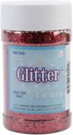 advantus corporation glitter shaker ounces red logo