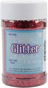 img 1 attached to ADVANTUS CORPORATION Glitter Shaker Ounces Red