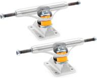 skateboard trucks aluminum polished standard logo