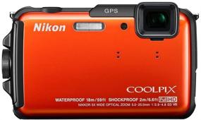 img 2 attached to 📸 Nikon COOLPIX AW110: Wi-Fi, Водонепроницаемая и GPS-цифровая камера (Оранжевая) - Старая модель