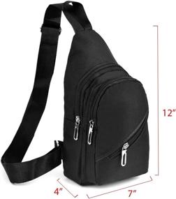 img 2 attached to 🎒 Versatile Westend Adjustable Crossbody Fabric Backpack with Enhanced SEO