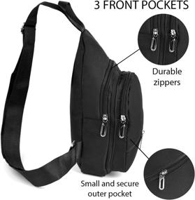 img 1 attached to 🎒 Versatile Westend Adjustable Crossbody Fabric Backpack with Enhanced SEO