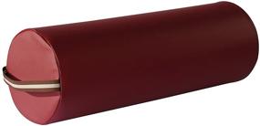 img 4 attached to 🛋️ Enhance Your Massage Experience with the Master Massage Large Full Round Bolster Pillow Cushion in Burgundy