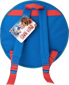 img 1 attached to Captain America Shield Backpack Marvel