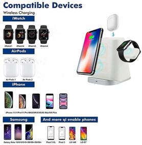 img 2 attached to Wireless Charger Charging Multiple Compatible Portable Audio & Video and MP3 & MP4 Player Accessories