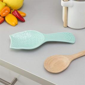 img 2 attached to Home Basics Tropical Ceramic Spoon