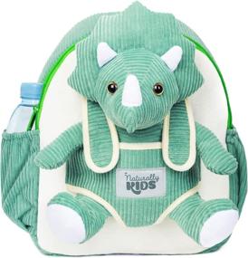 img 4 attached to Pink Dinosaur Backpack: Fun Kids' Furniture & Storage for Toys, Backpacks & Lunch Boxes
