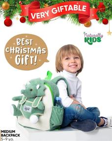 img 3 attached to Pink Dinosaur Backpack: Fun Kids' Furniture & Storage for Toys, Backpacks & Lunch Boxes