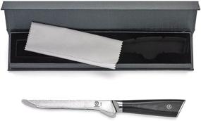 img 1 attached to 🔪 Mercer Culinary M13787 Нож для обвалки 6 дюймов с рукояткой из материала G10 - высококачественное лезвие для легкой обвалки