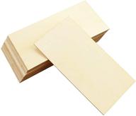 🛠️ acmer 20 pack 200x100x1.5mm diy wood sheets natural unfinished wood thin craft board hobby wood plywood for diy crafts wooden mini house boat airplane model logo