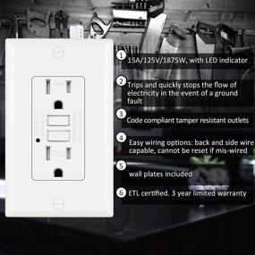 img 3 attached to BESTTEN Tamper Resistant Receptacle Indicator Certified