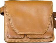 leather hip bag burn notice logo