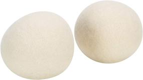img 3 attached to 🧺 WOOLITE Reusable Wool Laundry Dryer Balls: Cut Drying Time in Half, Reduce Wrinkles, Eco-Friendly & Money Saving - 2-Pack