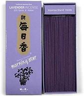 🌿 lavender morning star incense sticks - 200 count логотип