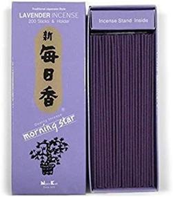 img 4 attached to 🌿 Lavender Morning Star Incense Sticks - 200 Count