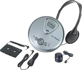 img 3 attached to Улучшите свой музыкальный опыт в пути с Sony D-NE306CK ATRAC Walkman CD-плеером + автомобильным комплектом (серебристый) 🎶