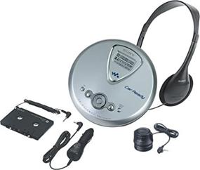 img 1 attached to Улучшите свой музыкальный опыт в пути с Sony D-NE306CK ATRAC Walkman CD-плеером + автомобильным комплектом (серебристый) 🎶