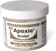 apoxie sculpt 1lb white modeling compound - 2 part a & b - buy now! logo