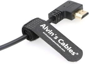 img 1 attached to 🔌 High-Quality Alvin's Cables Z CAM E2 L Shape 2.0 HDMI Cable - Reliable Connection for Portkeys BM5 Monitor (30cm)